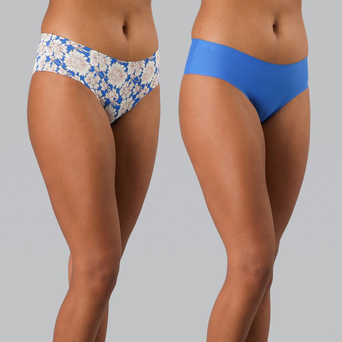 FLORES - Pack 2 Pantaletas Mujer Flores