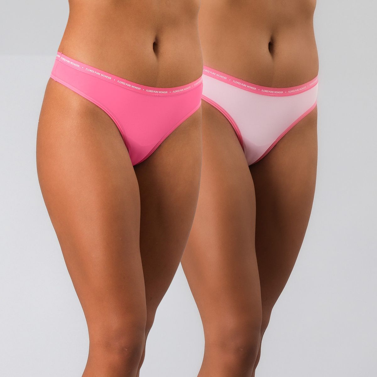 FLORES - Pack 2 Colaless Mujer Flores