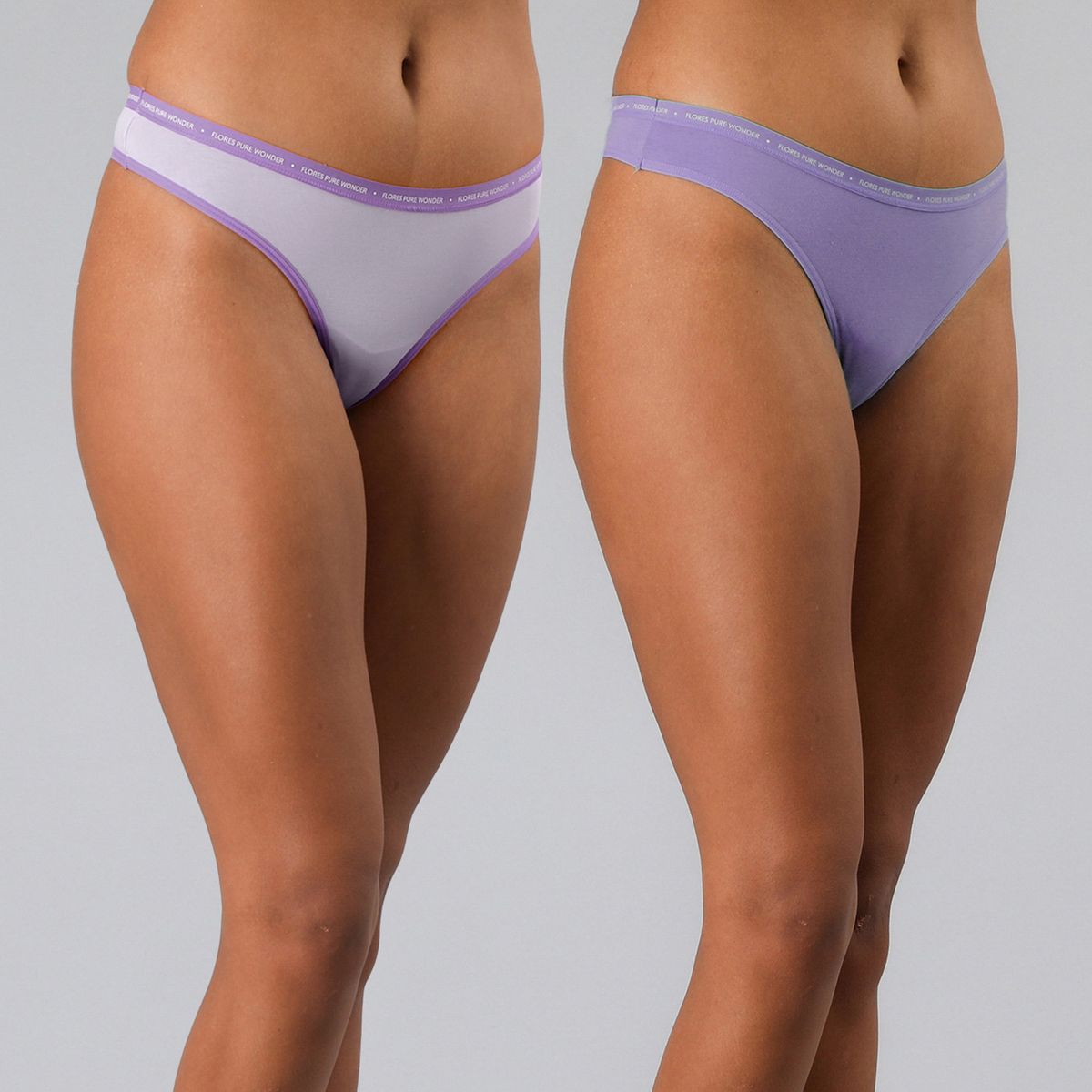 FLORES - Pack 2 Colaless Mujer Flores