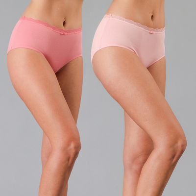 Imagen 1 del producto Pack 2 Calzones Tiro Alto Mujer