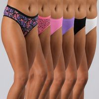 Pack 6 Pantaletas Mujer