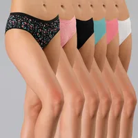 Pack 6 Pantaletas Mujer