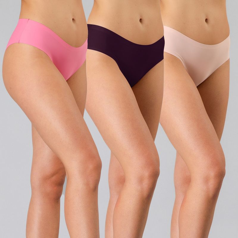 FLORES - Pack De 3 Pantaletas Mujer Flores