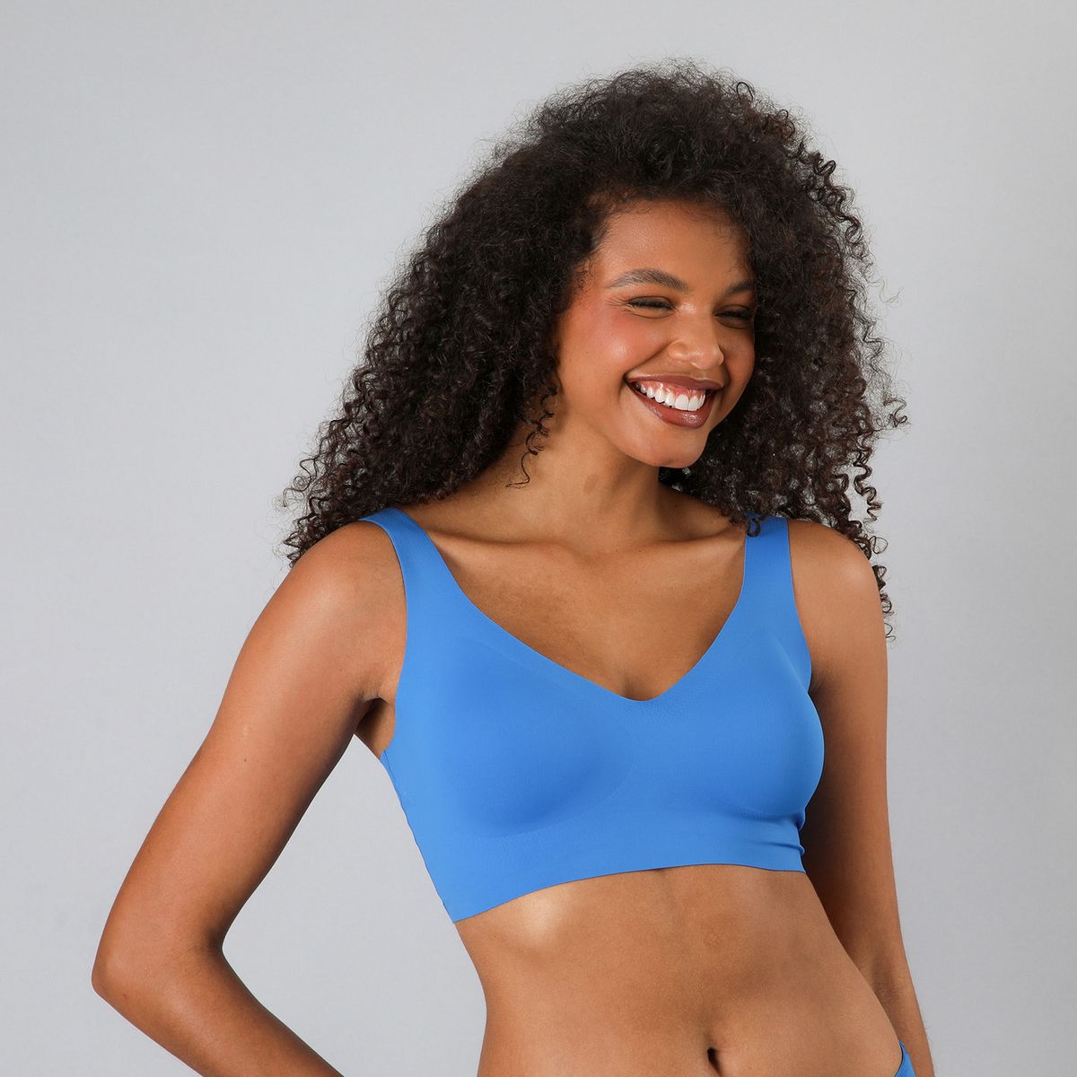 FLORES - Sostén Sin Costuras Mujer Flores