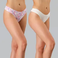 FLORES - Pack 2 Colaless Mujer