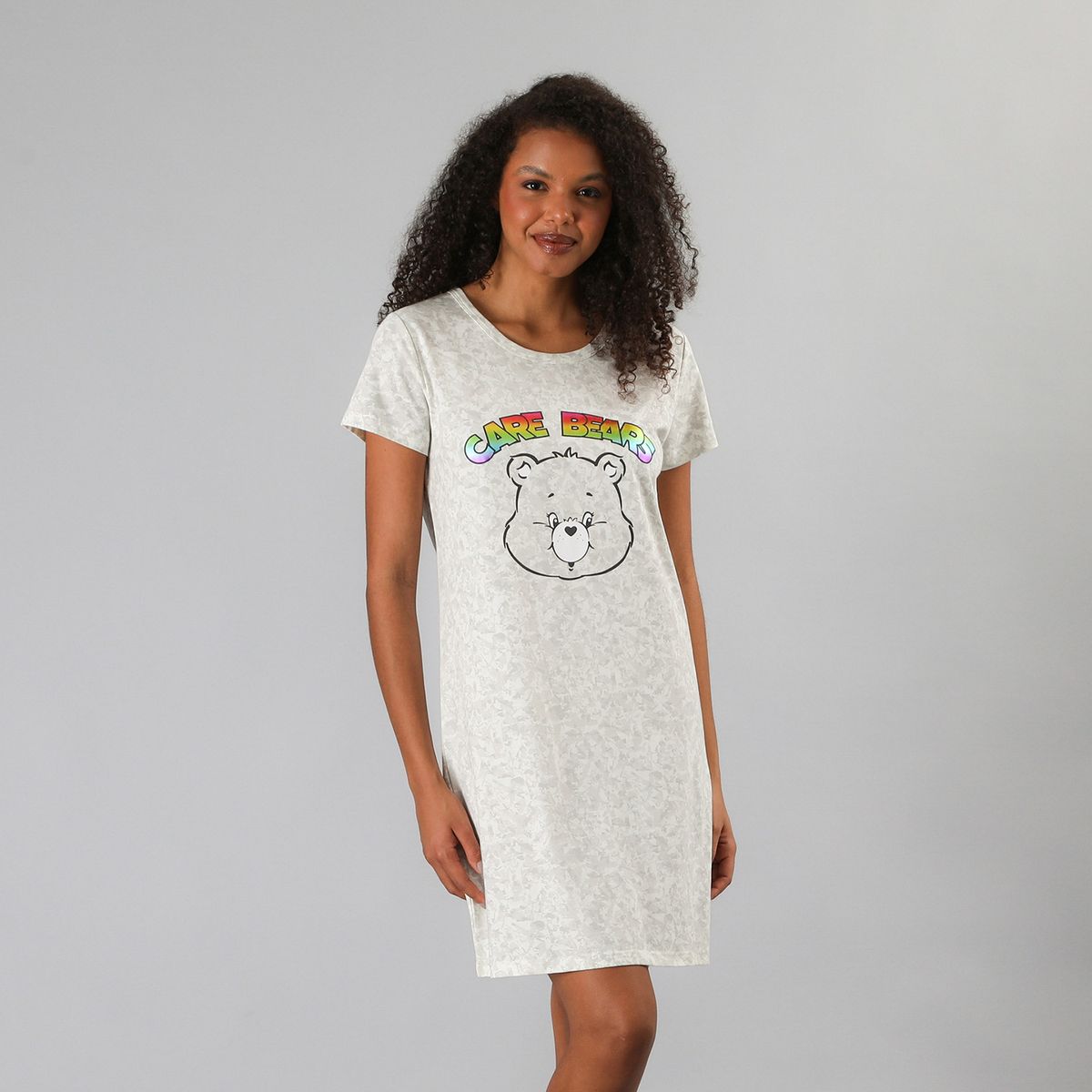 FLORES - Camisola Manga Corta Mujer Flores