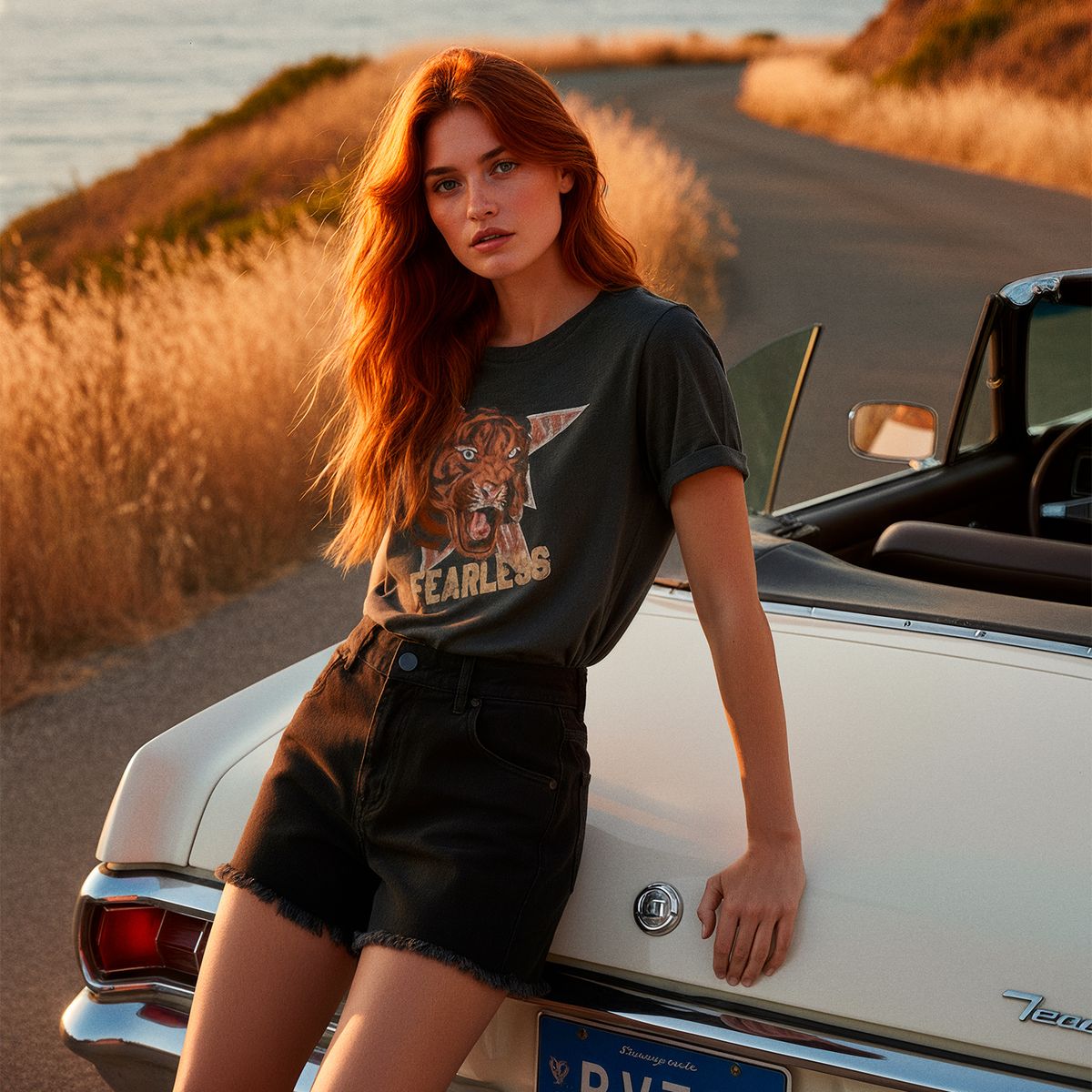 BRICK LONDON - Polera Fearless Mujer Brick London