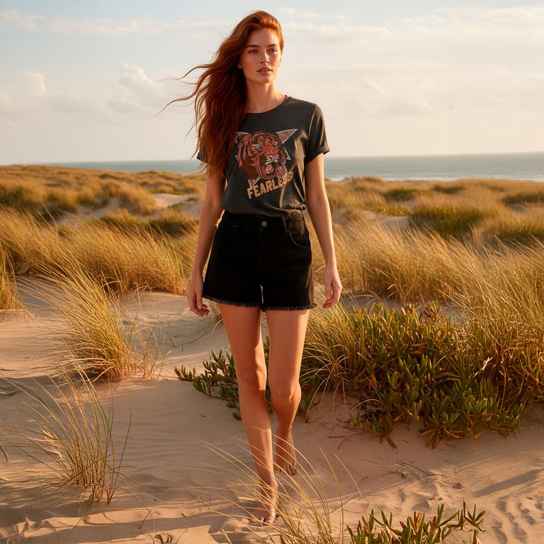 Short Amber Mujer