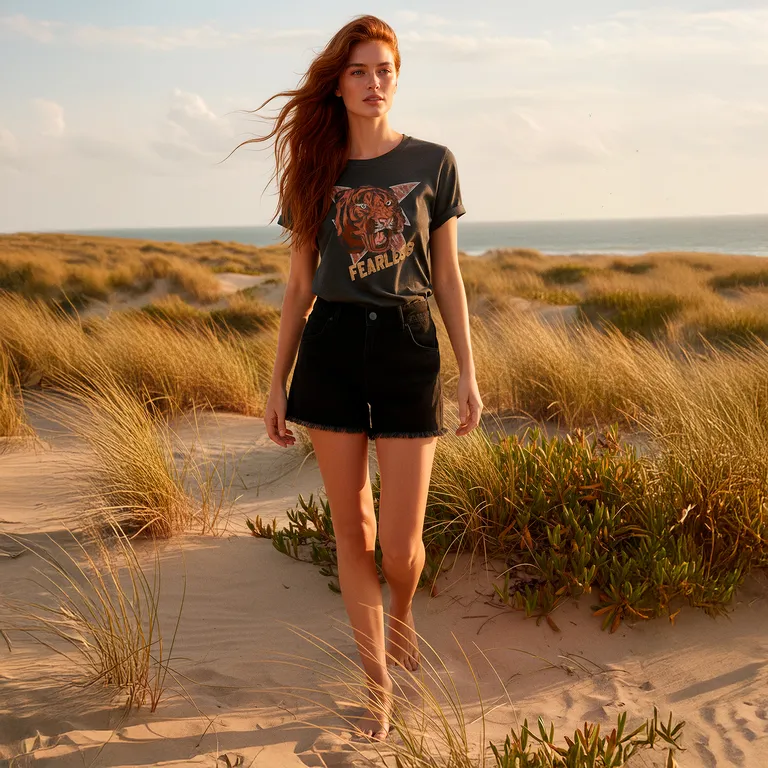 BRICK LONDON Short Amber Mujer