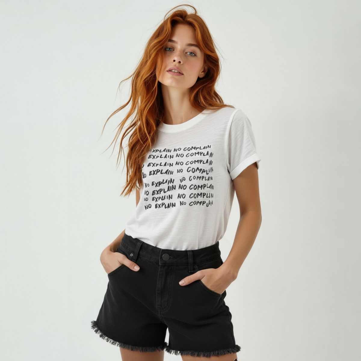 BRICK LONDON - Polera Manifest Mujer Brick London