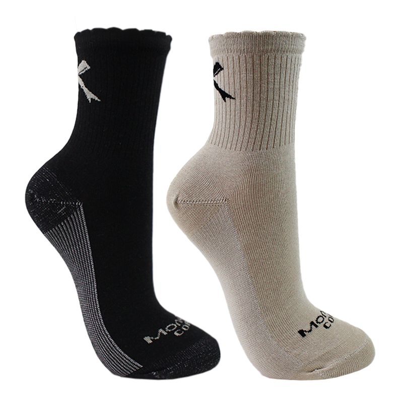 MONARCH - Pack 2 Calcetines Algodón Mujer Monarch