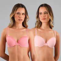 Pack De 2 Sostenes Con Copa Mujer