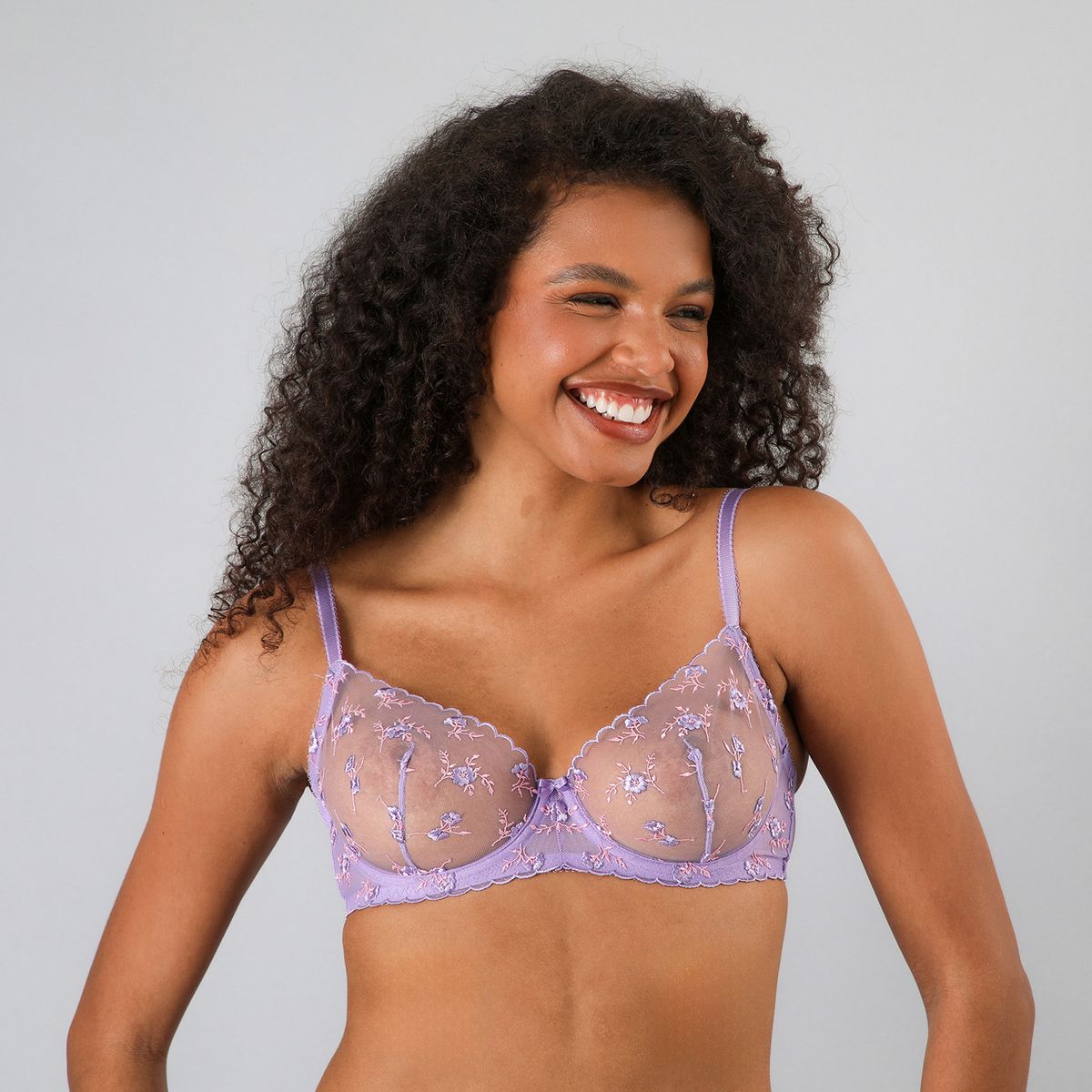 FLORES - Sostén Con Copa Mujer Flores