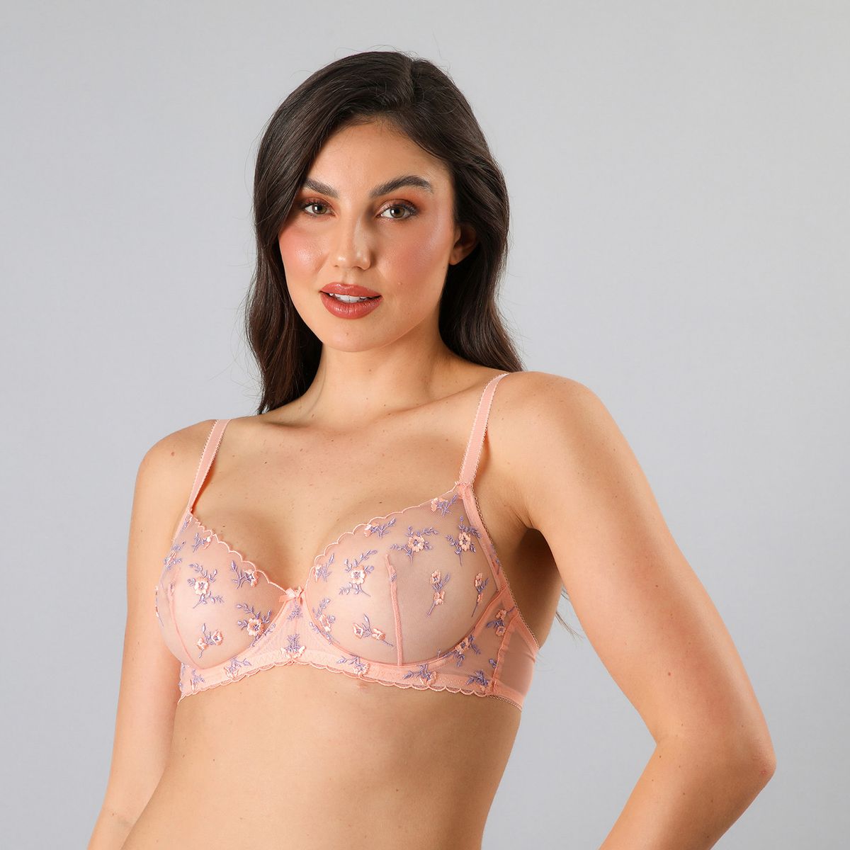 FLORES - Sostén Con Copa Mujer Flores