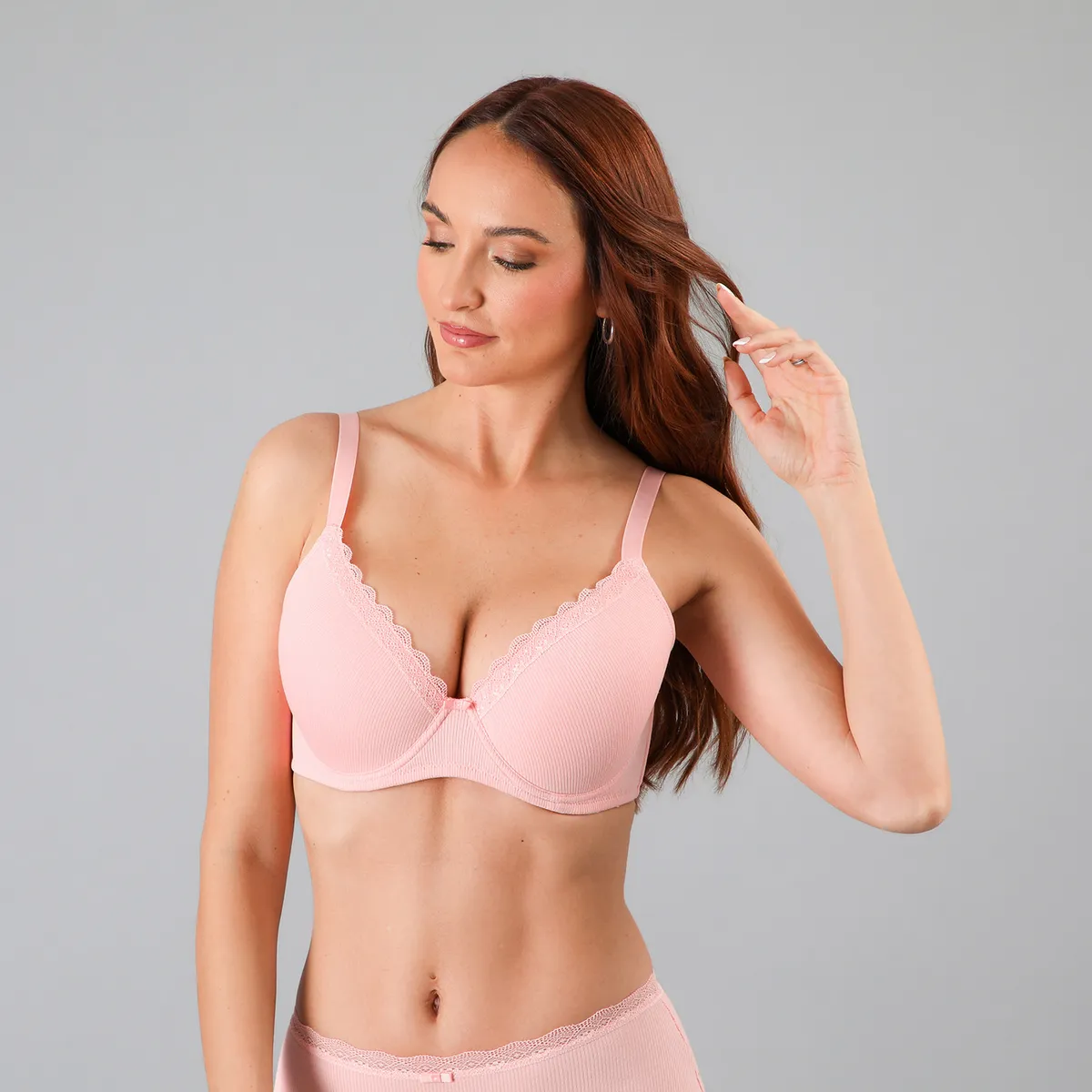 FLORES - Pack De 2 Sostenes Con Copa Mujer Flores