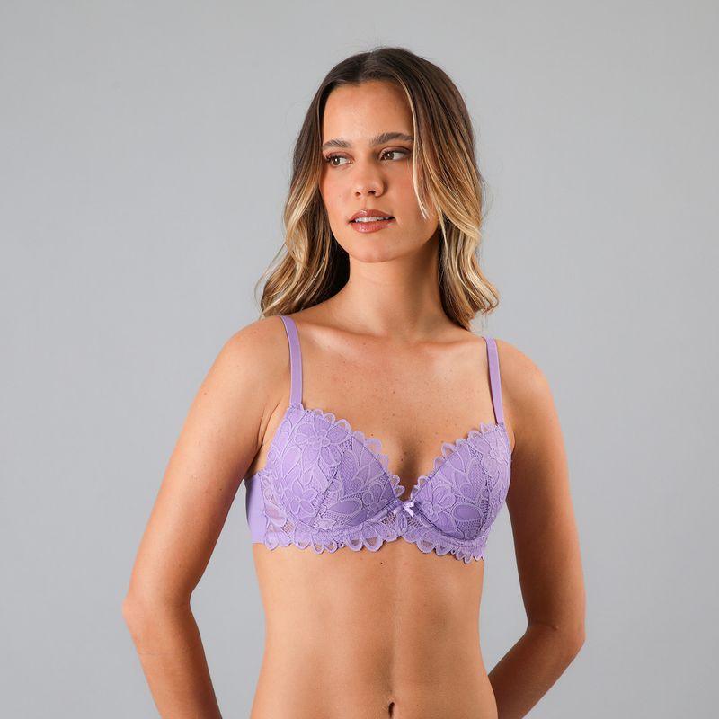 FLORES - Sostén Con Copa Mujer Flores