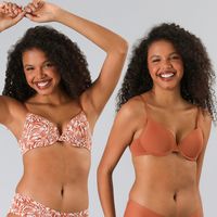 Pack De 2 Sostenes Con Copa Mujer