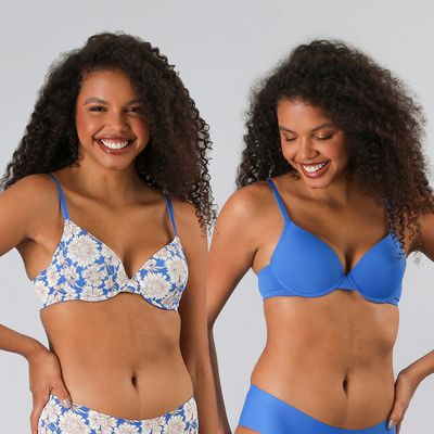 Imagen 1 del producto Pack De 2 Sostenes Con Copa Mujer