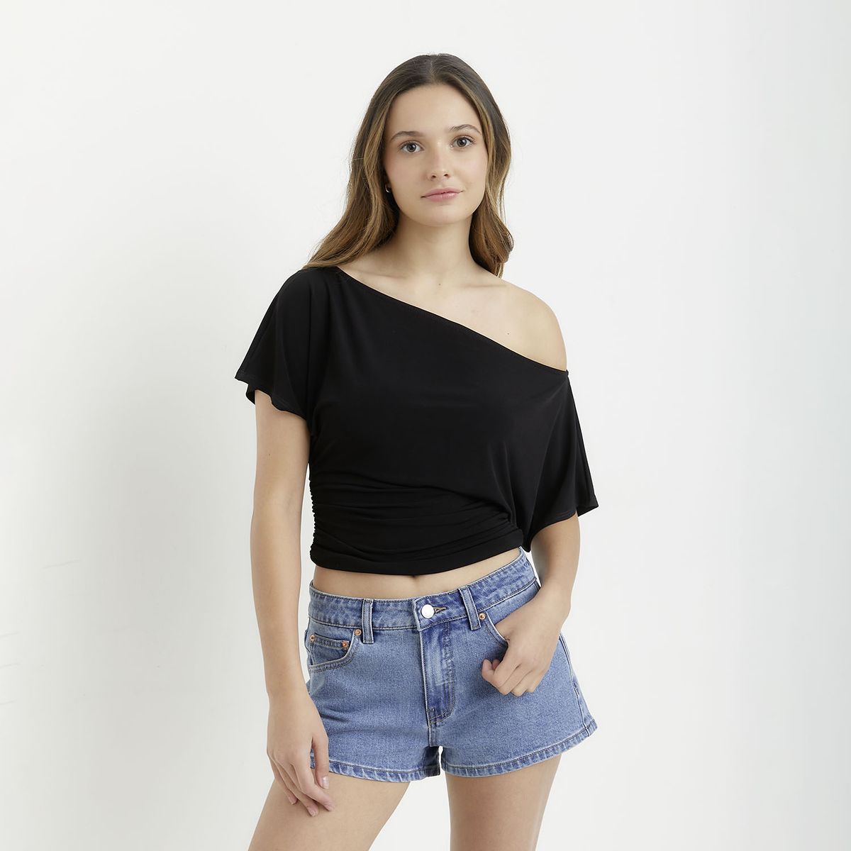 SYBILLA - Polera Manga Corta Mujer Sybilla