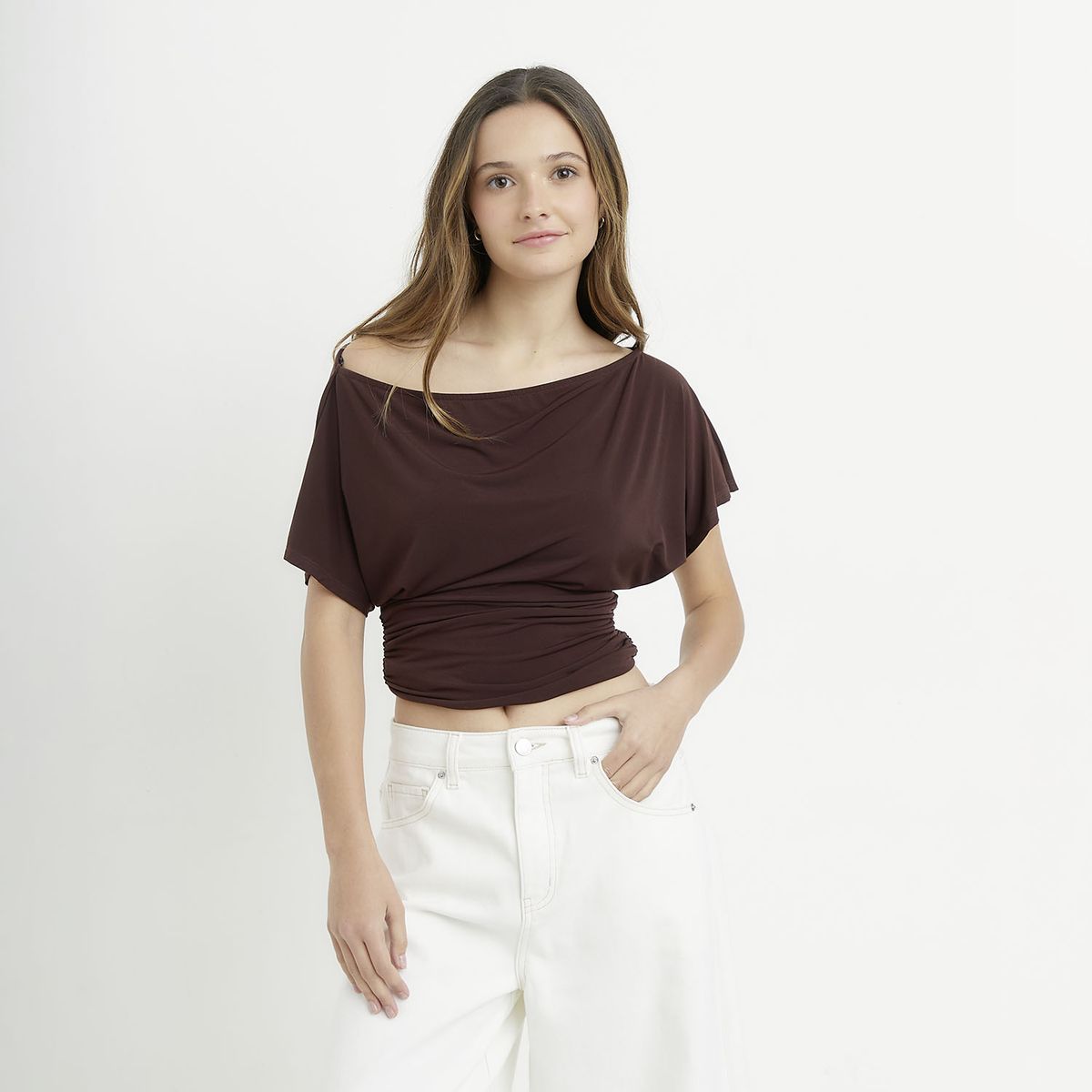 SYBILLA - Polera Manga Corta Mujer Sybilla