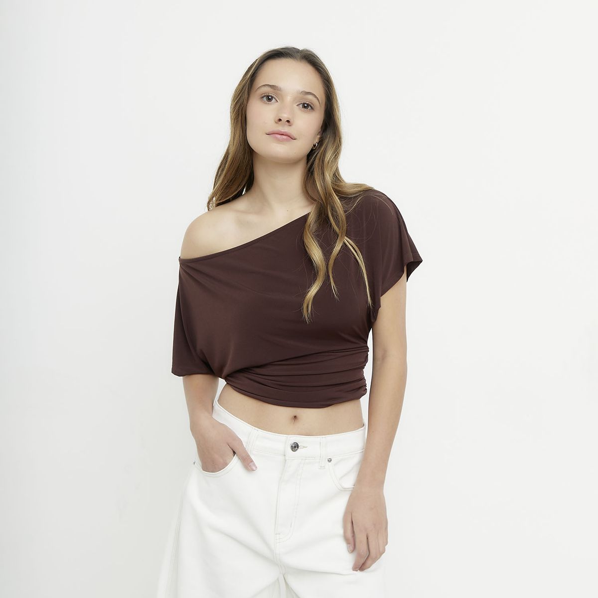 SYBILLA - Polera Manga Corta Mujer Sybilla