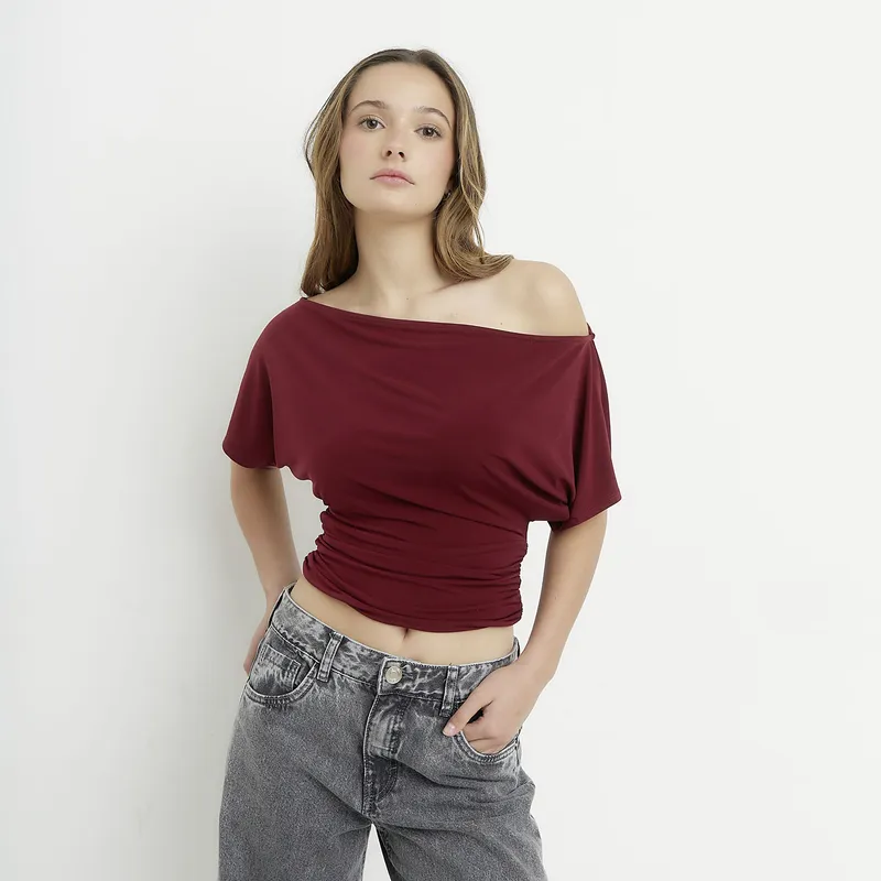 SYBILLA - Polera Manga Corta Mujer Sybilla