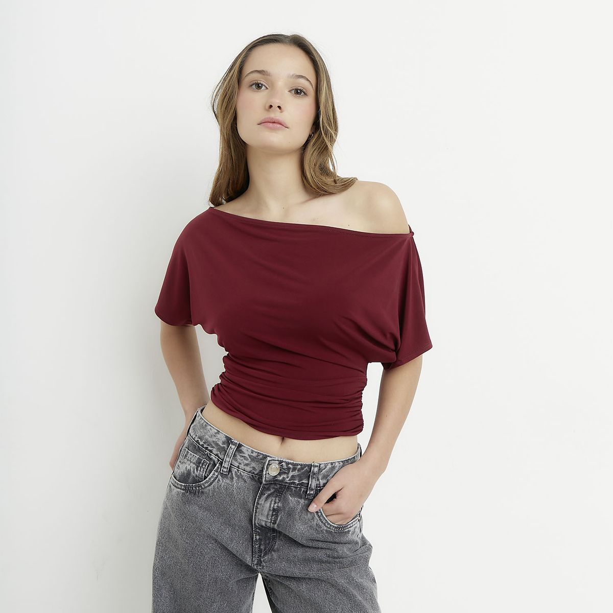 SYBILLA - Polera Manga Corta Mujer Sybilla