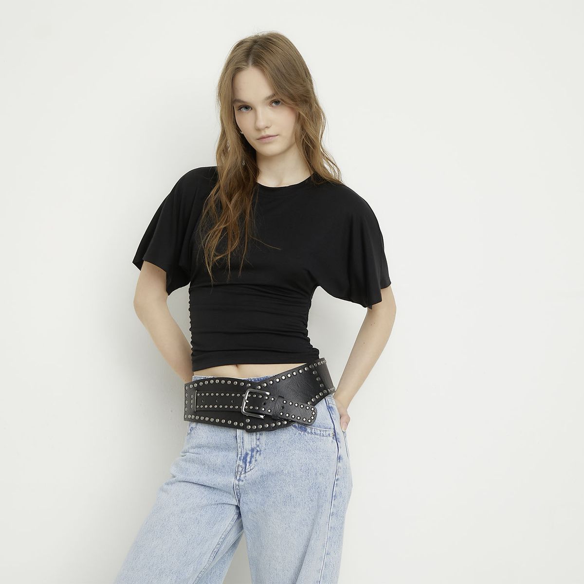 SYBILLA - Polera Manga Corta Mujer Sybilla