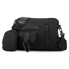 TRINUS - Cartera Bandolera Regina Mujer Negro