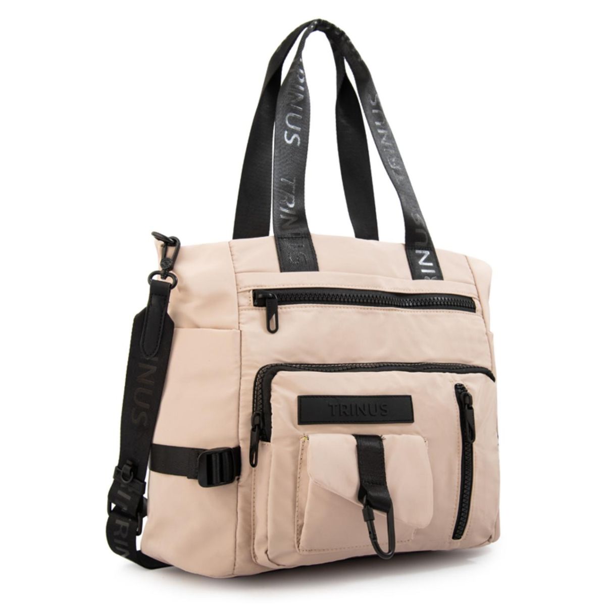 TRINUS - Cartera Dos Asas Regina Mujer Beige Trinus
