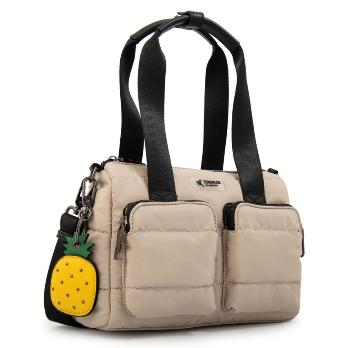 TRINUS - Cartera Dos Asas Tiana Mujer Beige Trinus