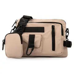 TRINUS - Cartera Bandolera Regina Mujer Beige