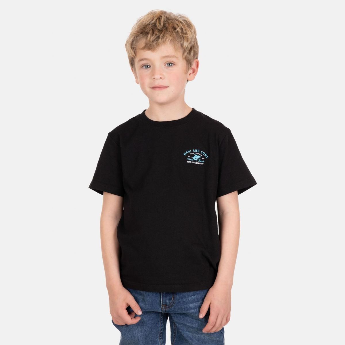 MAUI AND SONS - Poleras Manga Corta Algodón Niño Maui And Sons