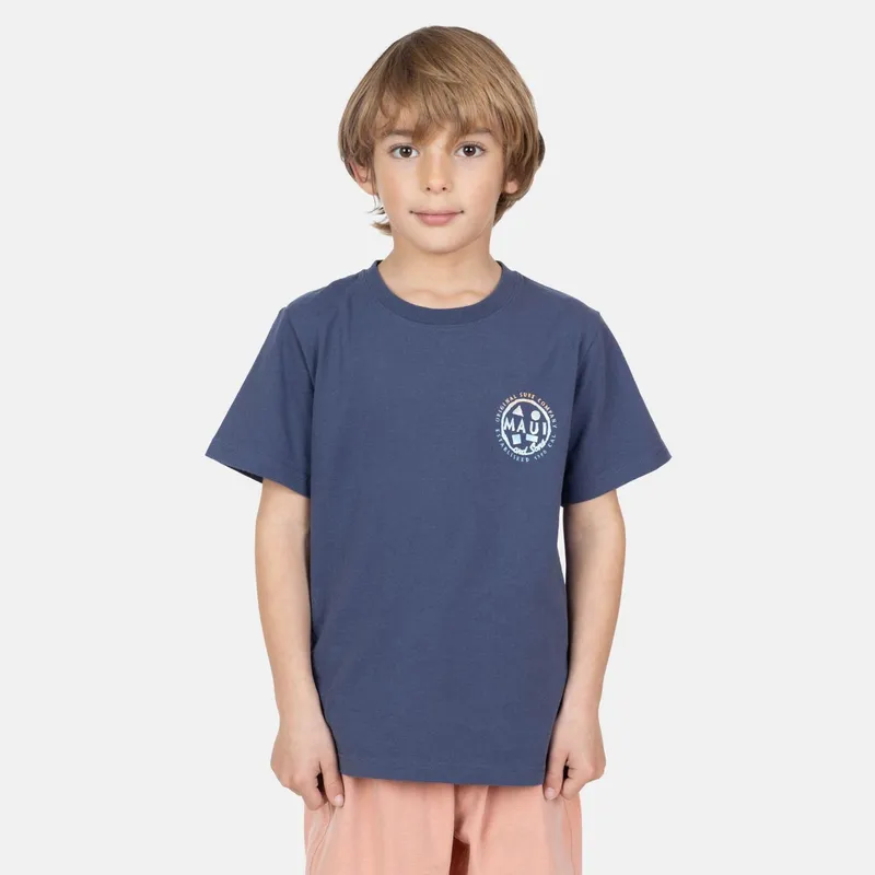 MAUI AND SONS - Poleras Manga Corta Algodón Niño Maui And Sons