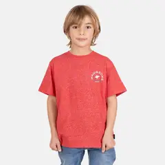 MAUI AND SONS - Polera Regular Fit Algodón Niño Verde