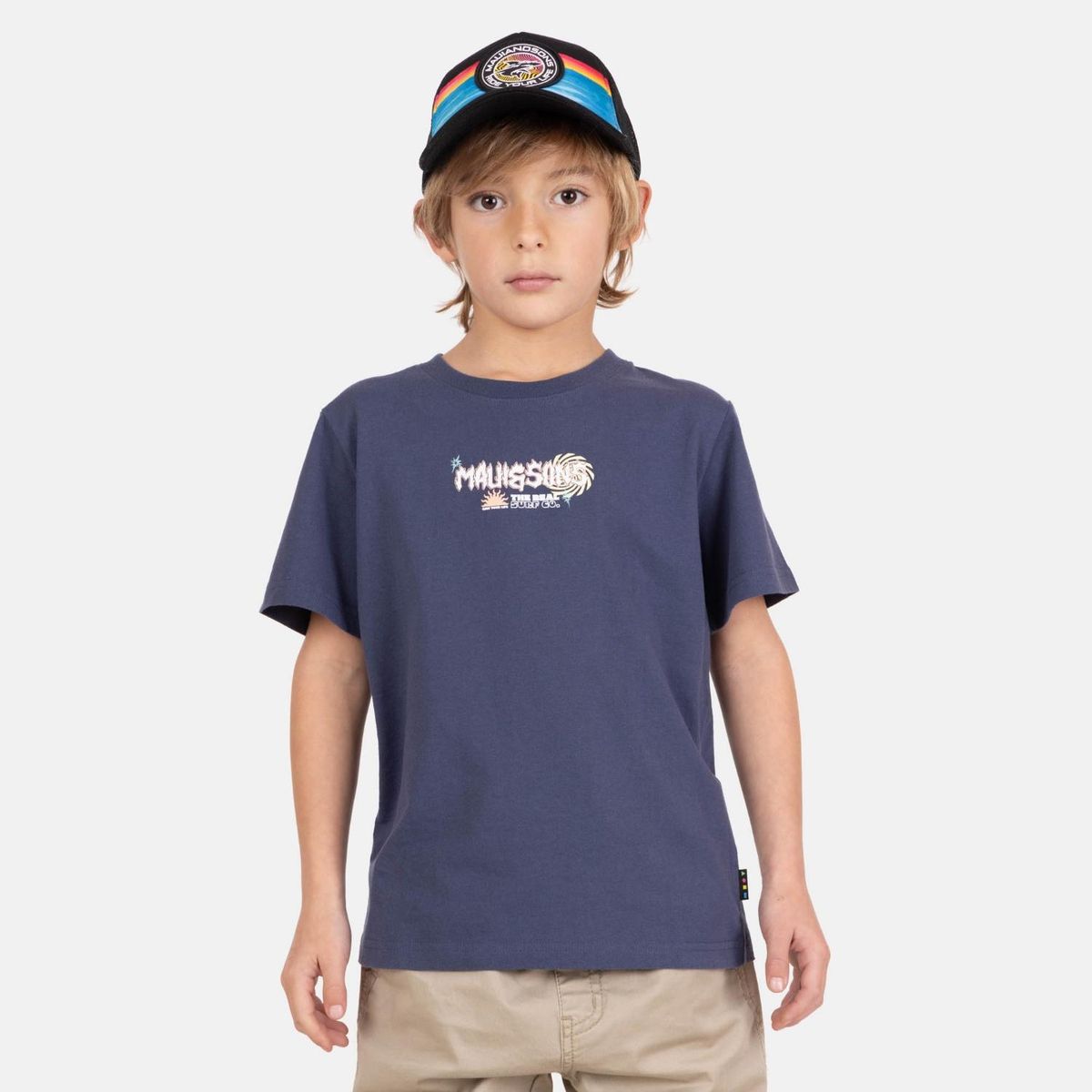 MAUI AND SONS - Poleras Manga Corta Algodón Niño Maui And Sons