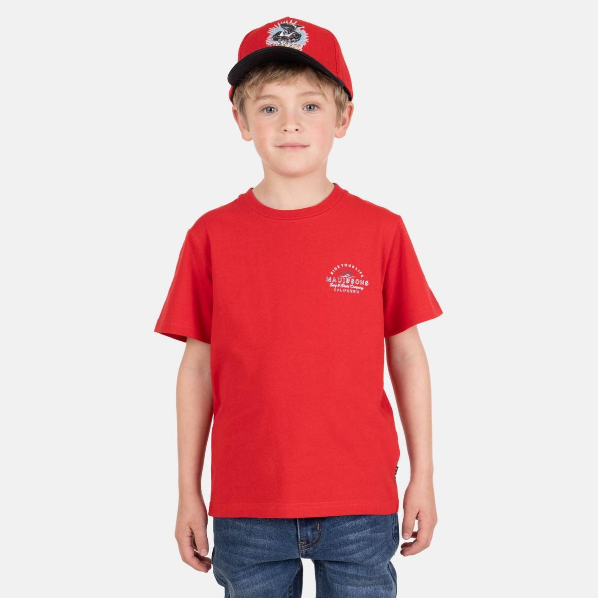 MAUI AND SONS - Poleras Manga Corta Algodón Niño Maui And Sons