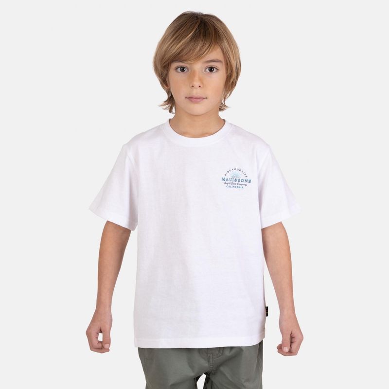 MAUI AND SONS - Poleras Manga Corta Algodón Niño Maui And Sons