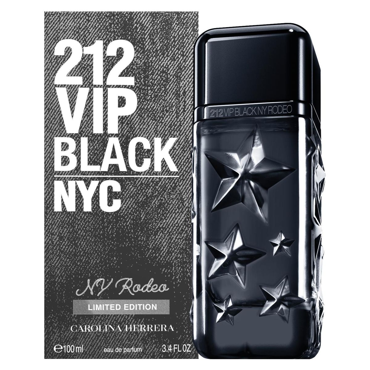 CAROLINA HERRERA - Perfume 212 Vip Black Ny Rodeo Edp Edición Limitada 100 Ml Hombre Carolina Herrera