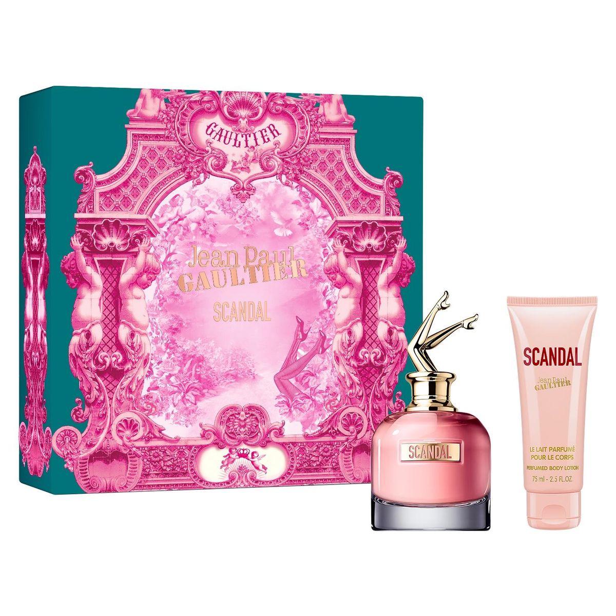 JEAN PAUL GAULTIER - Estuche Scandal EDP 50 ml + Perfumed Loción Corporal 75 ml Mujer Jean Paul Gaultier