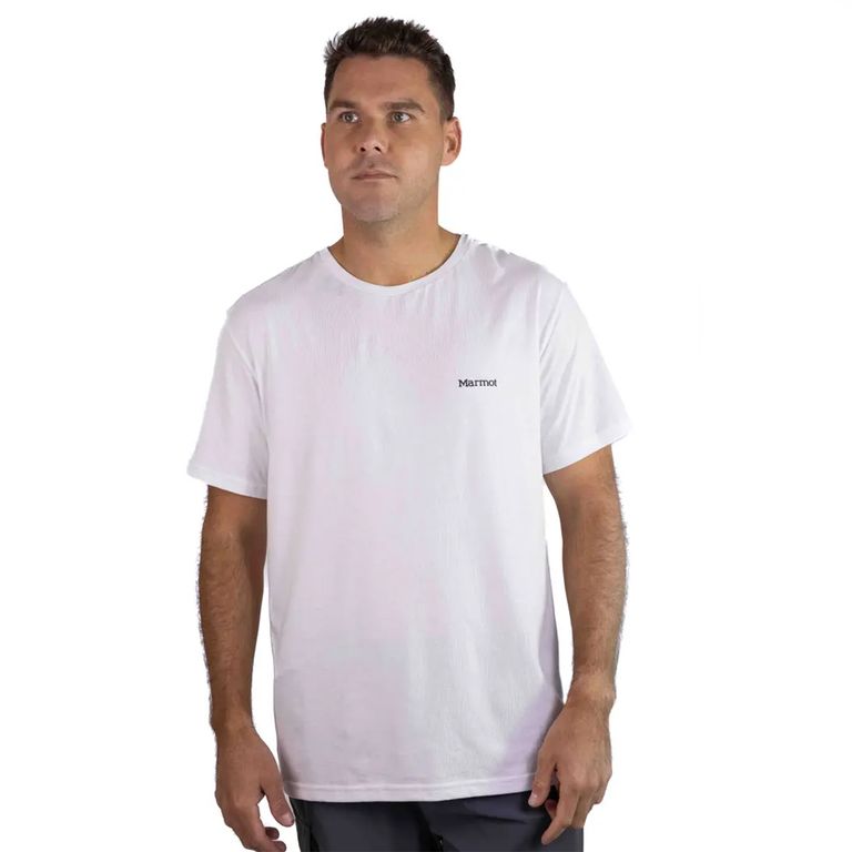MARMOT Polera Manga Corta Outdoor Algodón Hombre