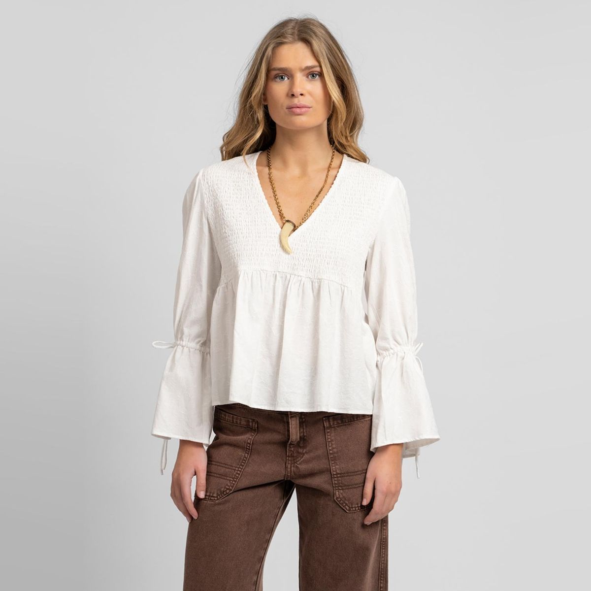 LOLITA POCKET - Blusa Manga Larga Mujer Lolita Pocket