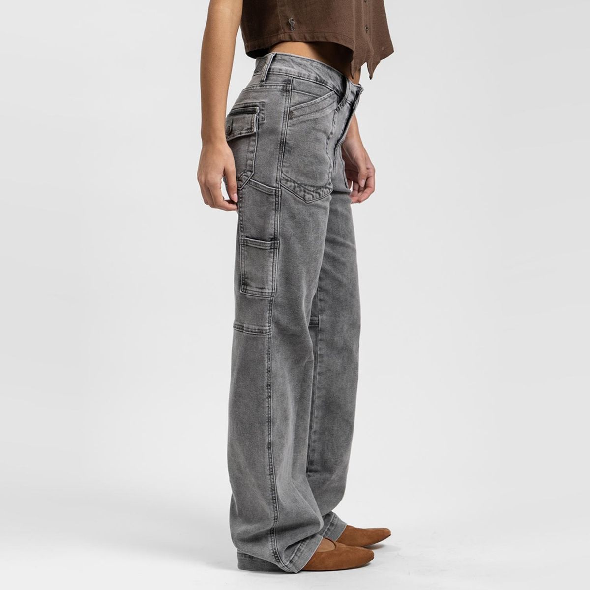 LOLITA LPK - Jeans Recto Ame Gris Mujer Lolita LPK