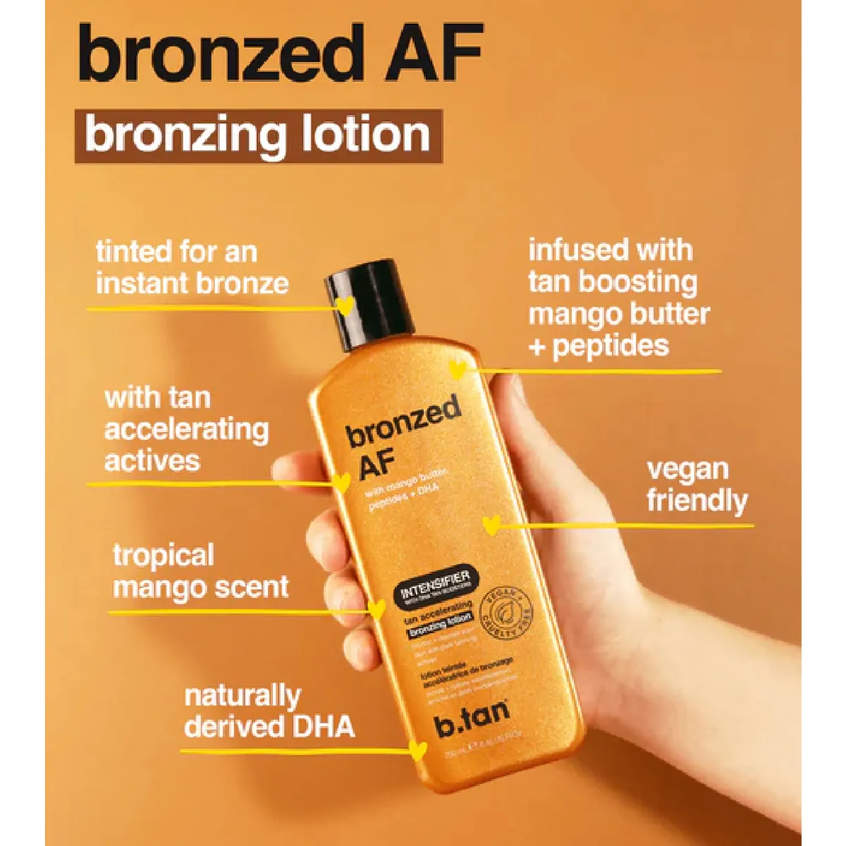 B TAN - Aceite Bronzed Af 236Ml B Tan