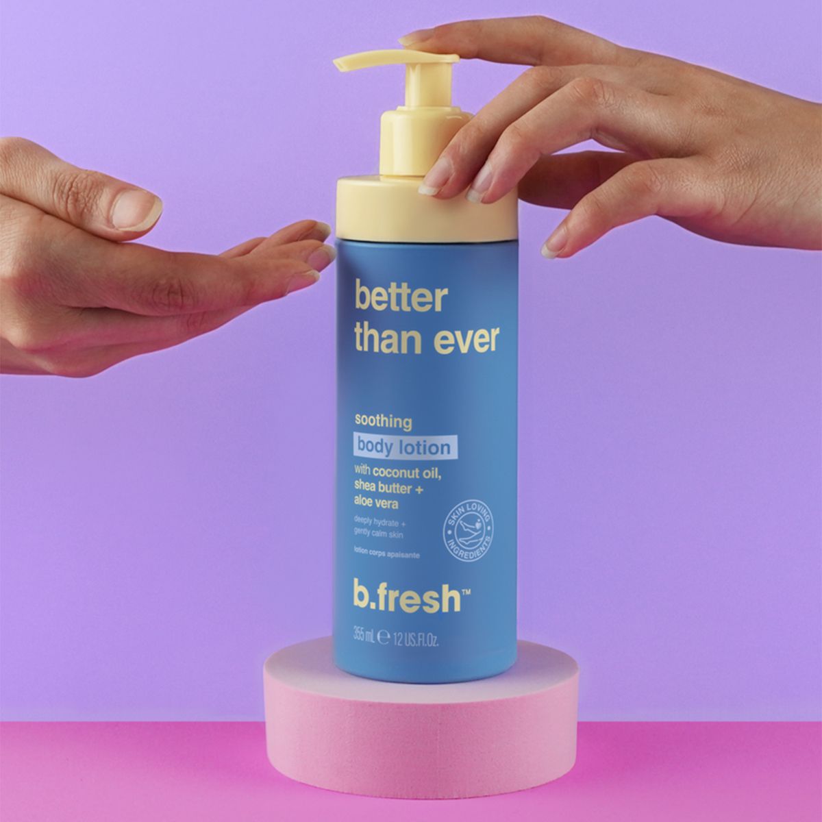 B FRESH - Crema Corporal Calmante Better Than Ever 355 ml B. Fresh