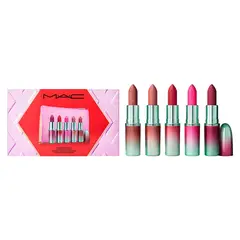 MAC - Set de Maquillaje de Labios Less Is Bore Lip Kit x 5