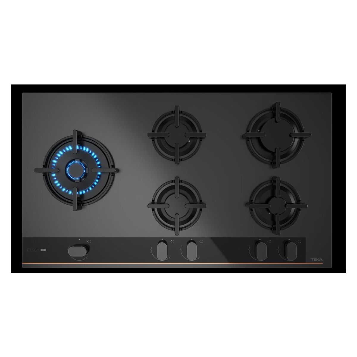 TEKA - Encimera Cristalgas Gbc 95 Infinity G1 Teka