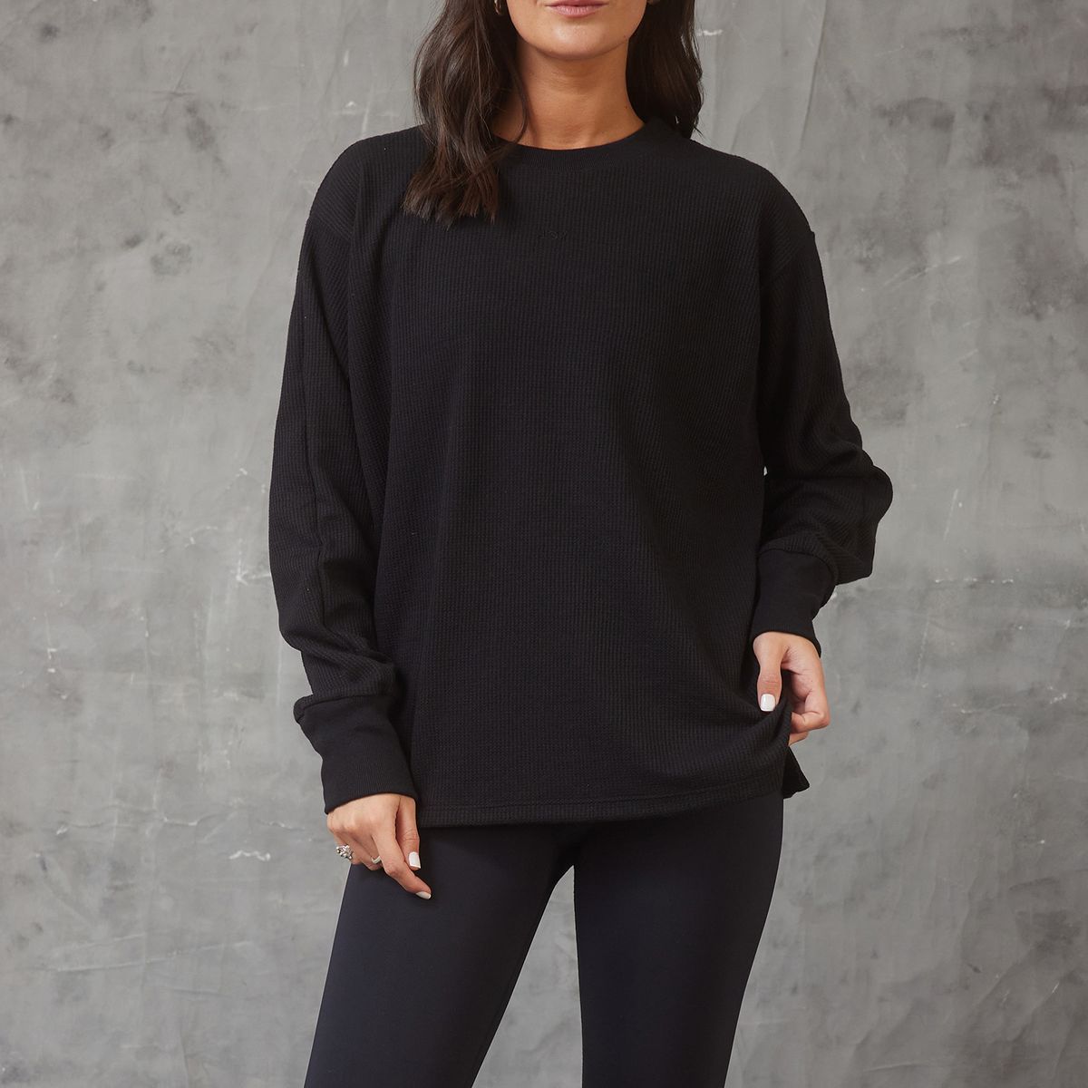 JOYFITTERS - Polerón Manga Larga Algodón Muje Joyfitters