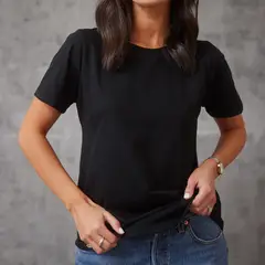 JOYFITTERS - Polera Manga Corta Algodón Mujer