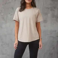 JOYFITTERS - Polera Manga Corta Algodón Mujer
